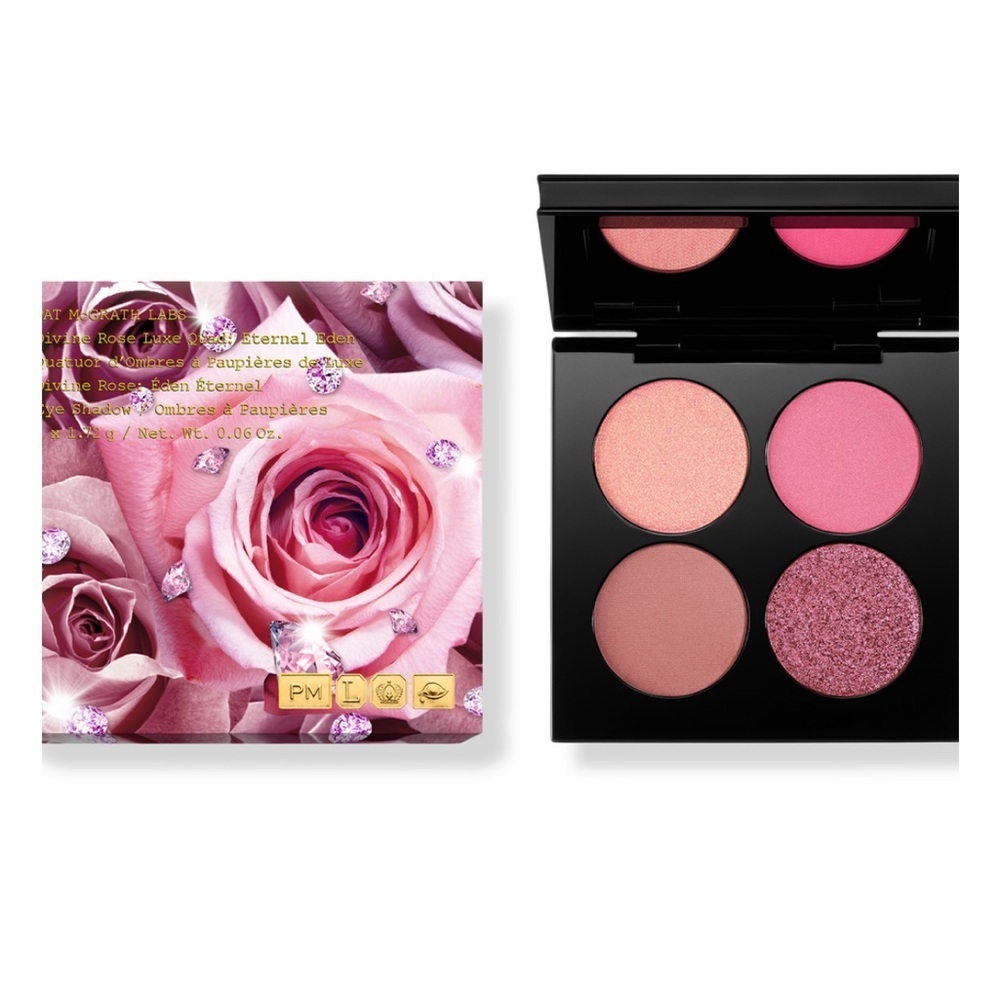 Pat McGrath Labs Divine Rose Luxe Eyeshadow Quad: Eternal Eden🌹🌹🌹​